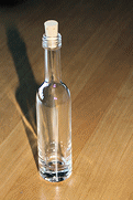 5 cl. flaske - m/korkprop